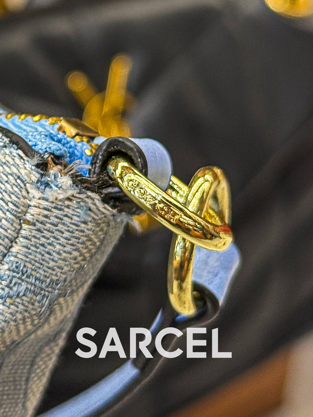 Sac Bandoulière Coach Bleu – Confectionné En Toile & Finitions Haute Qualité CH-1001