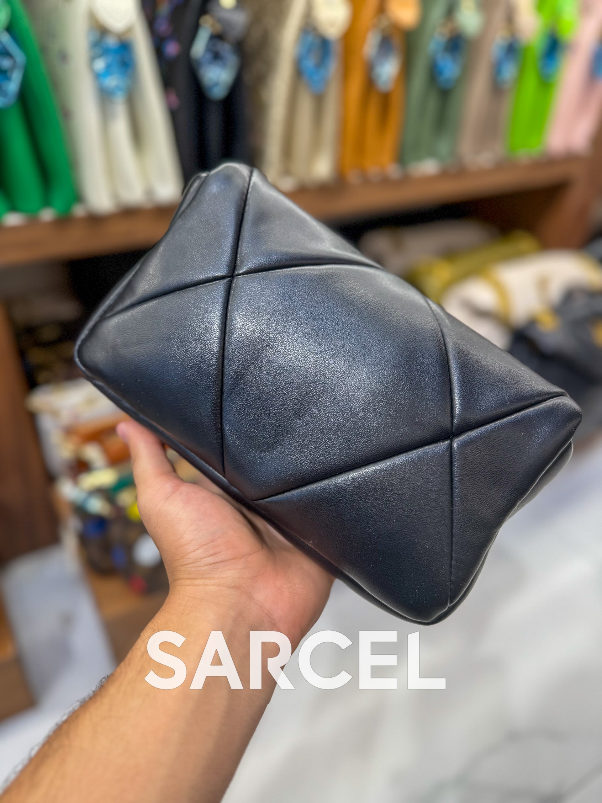 Sac Bandoulière Marc Jacob Noir – 100% Cuir Véritable & Finitions Haute Qualité MJ-1008