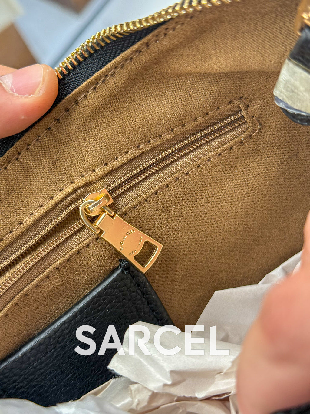 Sac Bandoulière Coach Noir – 100% Cuir Véritable & Finitions Haute Qualité CH-1014